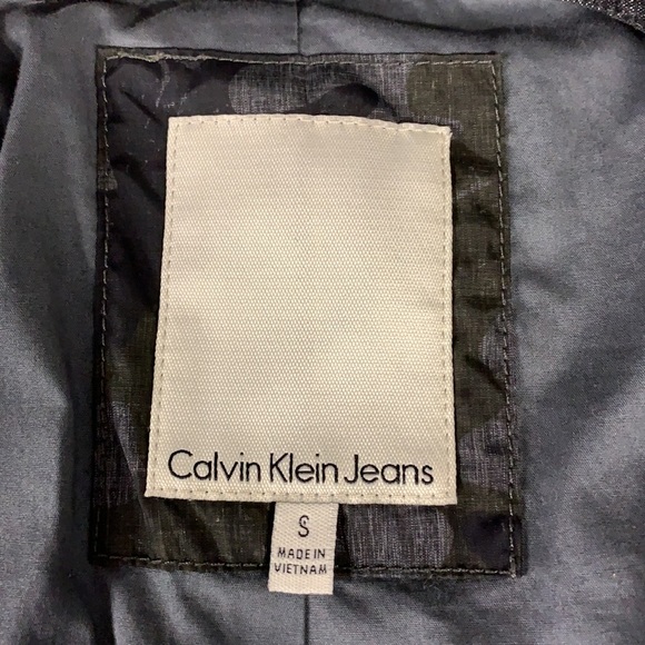 Calvin Klein Jeans Green Camouflage Jacket Small - Picture 11 of 11